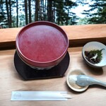 江戸そば マルノ - 花巻大盛り＆穴子の肝しぐれ煮