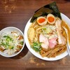 らーめんONE - らーめんONE大盛り(300g)、マヨチャーシュー丼