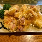 魚料り かさはら - やりイカの天ぷら