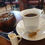 DAIBAN COFFEE cafe - セットのドリンク(アイスコーヒー、本日中のコーヒー※マラウイ ミスク ユニオン)✨
