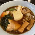 味処　あずま - 湯波ラーメン