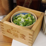 家系ラーメン 近藤家 - 青ねぎ 150円