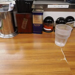 家系ラーメン 近藤家 - 卓上