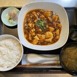 亀の町アップトゥユー - 麻婆豆腐セット