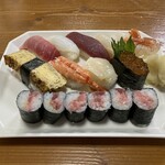 豊寿司 - 料理写真:上寿し 1.5人前（1,300円）