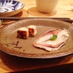 味酒 かむなび - 干し柿バターとなれずし