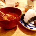 味酒 かむなび - 鮒のアラ汁としおむすび