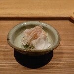 日本料理FUJI - 水菜のお浸しと蕪の酢漬け:お口をリセット