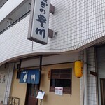 うなぎの豊川 - 看板