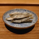 日本料理FUJI - 豆鯵唐揚げ:豆鯵→酒→豆鯵…のループです