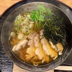 肉蕎麦 叶夢 - 料理写真:肉中華もも肉(温)