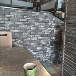 おきらく食堂 - 店内ちょっぴりウエスタン調