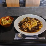 おきらく食堂 - デミオムライス