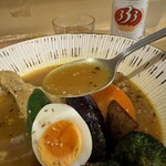 スープカレー syukur  - スッキリ・アッサリ｡無理にコク出ししていない素直なスープ｡ウマ〜