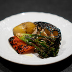 三和 - 季節の焼き野菜の盛り合わせ