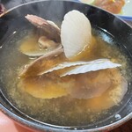 大河原 - 『牛丼(お汁･小鉢付)』のお汁