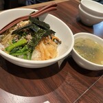 焼肉食道 大勝 - ビビンバをオーダー