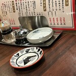 焼肉食道 大勝 - ニンニクも全部頂き〜