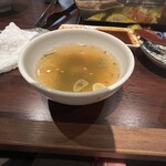 焼肉食道 大勝 - スープが　塩辛くなく格別‼️