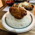 キッチン あずま - オン〜♪ザ❗️ライス〜♪･:*+.\(( °ω° ))/.:+