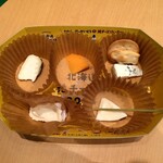 ミンタル  - 食べ比べ 連れ 左上がさくら