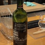 f - サンジョヴェーゼそのもののわかりやすいタンニンと酸味と甘味のバランス　美味しくてお代わりｗ