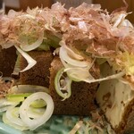 味のまる藤 - 自家製厚揚げ