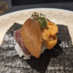 日本焼肉はせ川 別亭 銀座店 - ふかひれと黒毛和牛の贅沢巻き