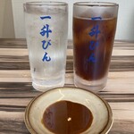 一升びん - 酎ハイ、黒ウーロン茶