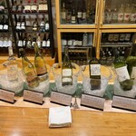 ゆと森倶楽部 - 白ワインコーナー！