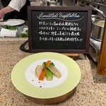 ゆと森倶楽部 - メニュー実物とボード。コレは分かりやすくてとても良いですね