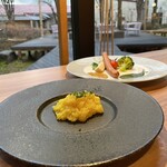 ゆと森倶楽部 - サフランライスのリゾット