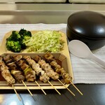 吾助 - 焼鳥（もも・ねぎま・かわ・かしら）