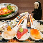 Tamachini Senbane - レンゲ鮨  5種盛り