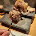 炉端焼き鳥 鶏彩 - 豚×ミニトマト
