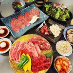 焼肉屋 金太郎 - 料理写真:竹コース