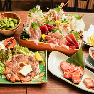 各種宴会に◎お得な飲み放題付きコースは4,378円から