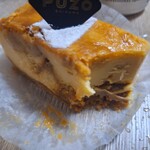 きび糖塩キャラメルチーズケーキ