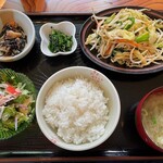 千石食堂 - 野菜炒め定食600円税込み