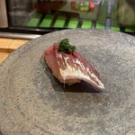 Tsukiji Aozora Sandaime - 鯵