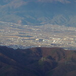 王ヶ頭ホテル - 何とか見えた松本盆地