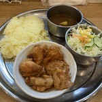 カレーの店 ガン爺 - ランチ普通(1,100円)提供状態