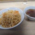 萬来園 - エビチャーハン④