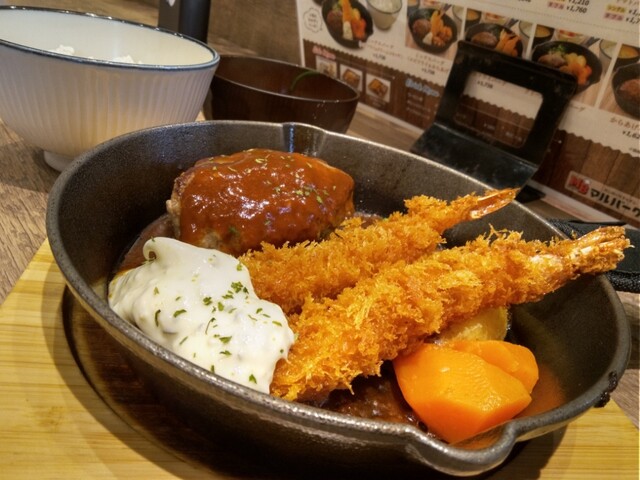 ハンバーグキッチン マルバーグ HEPファイブ店 - 大阪梅田（阪急