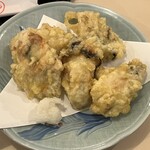 天福 - 牡蠣の天ぷら