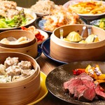 だるま焼売 - 小籠包　国産牛のステーキの人気１の【竹】コース
