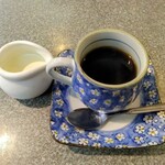 An No Ie - 食後のコーヒー　ここまで付いて\1000　満足満足です。今日は1番客の1番コーヒーだったから、よけい熱々だったね～。と女房と満腹感と共にふっ～と、ニッコリ。