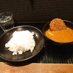 ハレギンザ - スペシャル大盛、メンチカツ