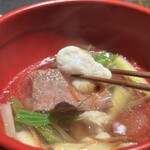 日本焼肉はせ川 別亭 - 虎福白子焼き