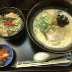 ラーメン長浜はな - Cランチ（880円）